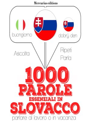 cover image of 1000 parole essenziali in slovacco